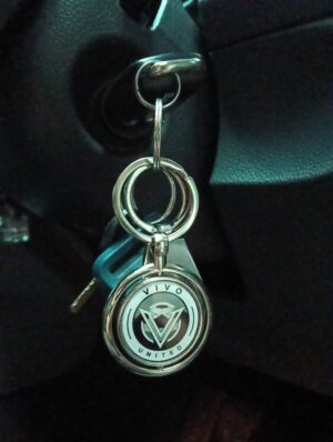 Vivo Swivel Logo Keyring